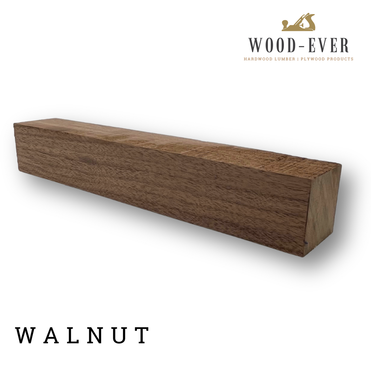 Walnut Hardwood - S4S - 2" x 2" 4-Pack