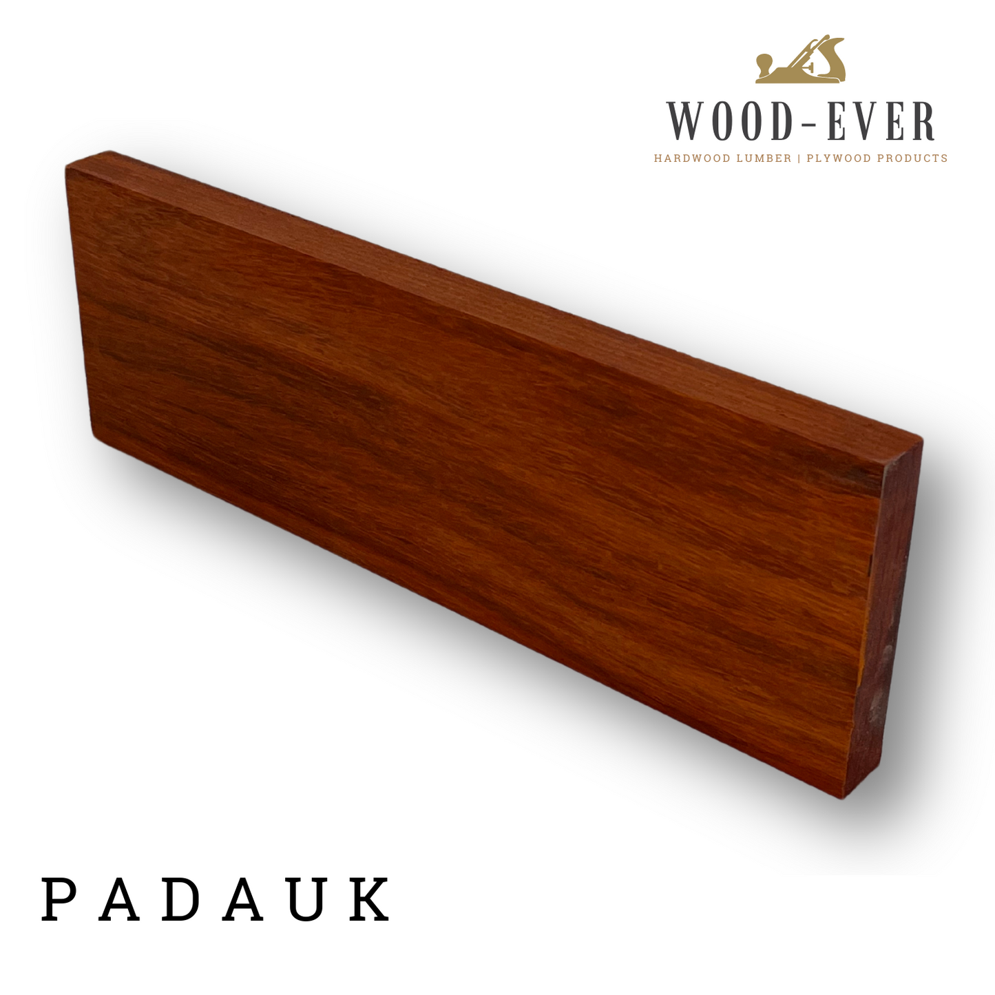 Hardwood Mix- S4S - 3/4" x 4" Merbau, Padauk, Purpleheart, Zebrawood 4-Pack