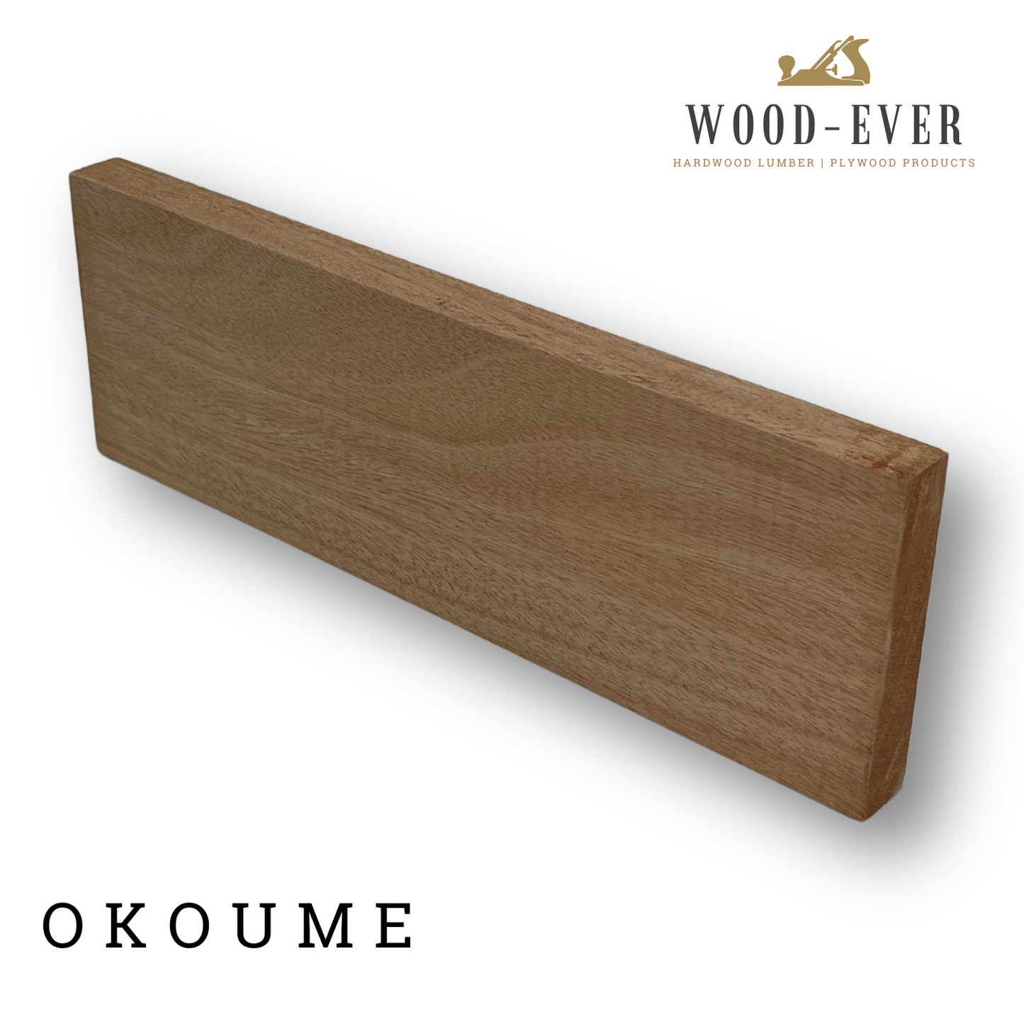 Hardwood Mix- S4S - 3/4" x 2" Okoume, Padauk, Walnut, Zebrawood 8-Pack