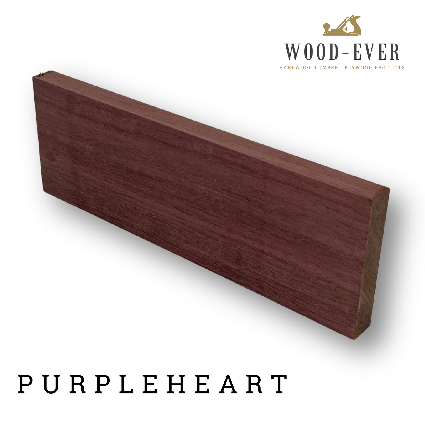 Hardwood Mix- S4S - 3/4" x 4" Merbau, Padauk, Purpleheart, Zebrawood 4-Pack